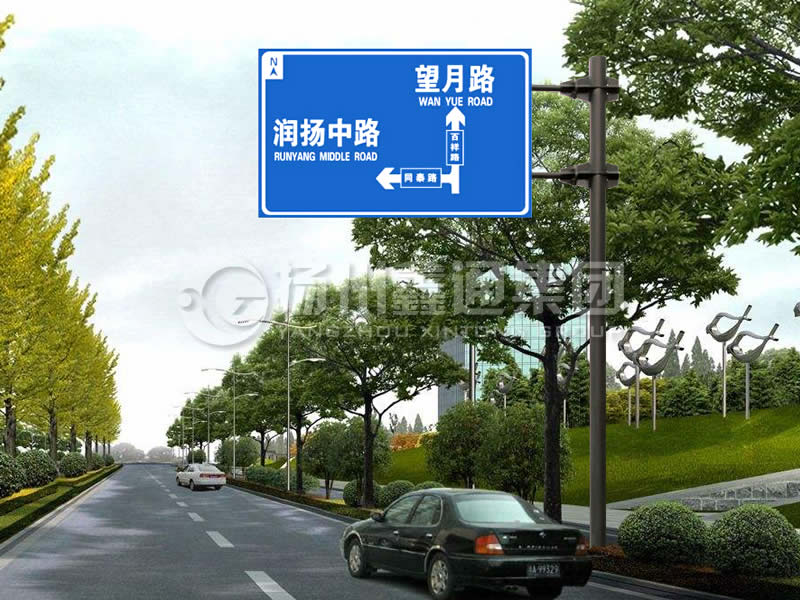 BZG-002，交通標志桿，F型交通標志桿