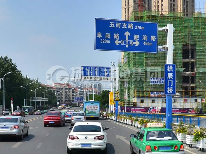 BZG-017，F(xiàn)型交通標(biāo)志桿，合肥交通標(biāo)志桿