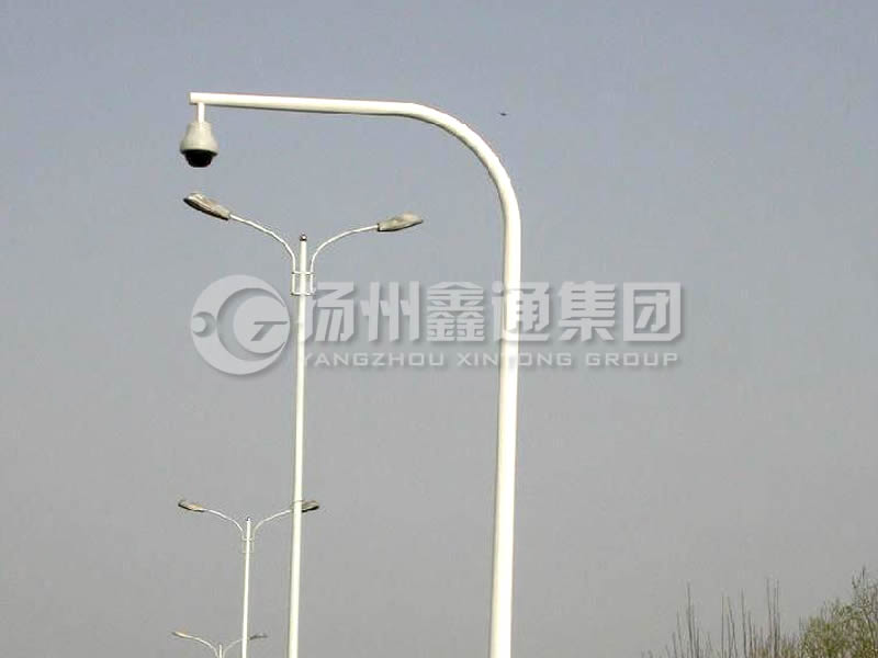 DJG-014，電子警察桿，彎臂球機(jī)桿