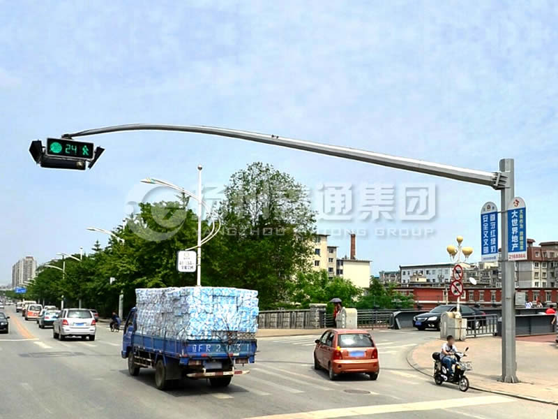 XHDG-048，吊籠式信號(hào)燈桿，吉林信號(hào)燈桿