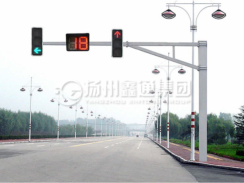 XHDG-052，方桿信號(hào)燈桿，淄博信號(hào)燈桿