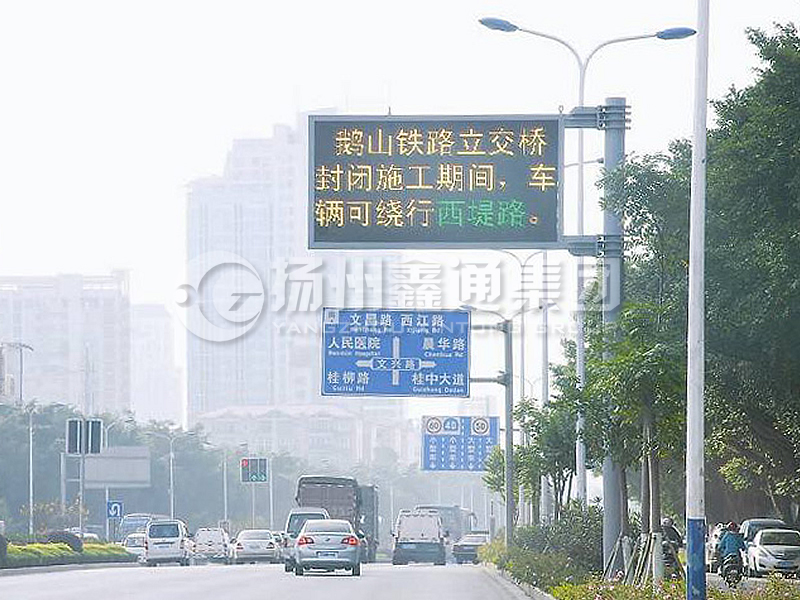 YDP-014，誘導(dǎo)屏桿，信息發(fā)布屏立桿